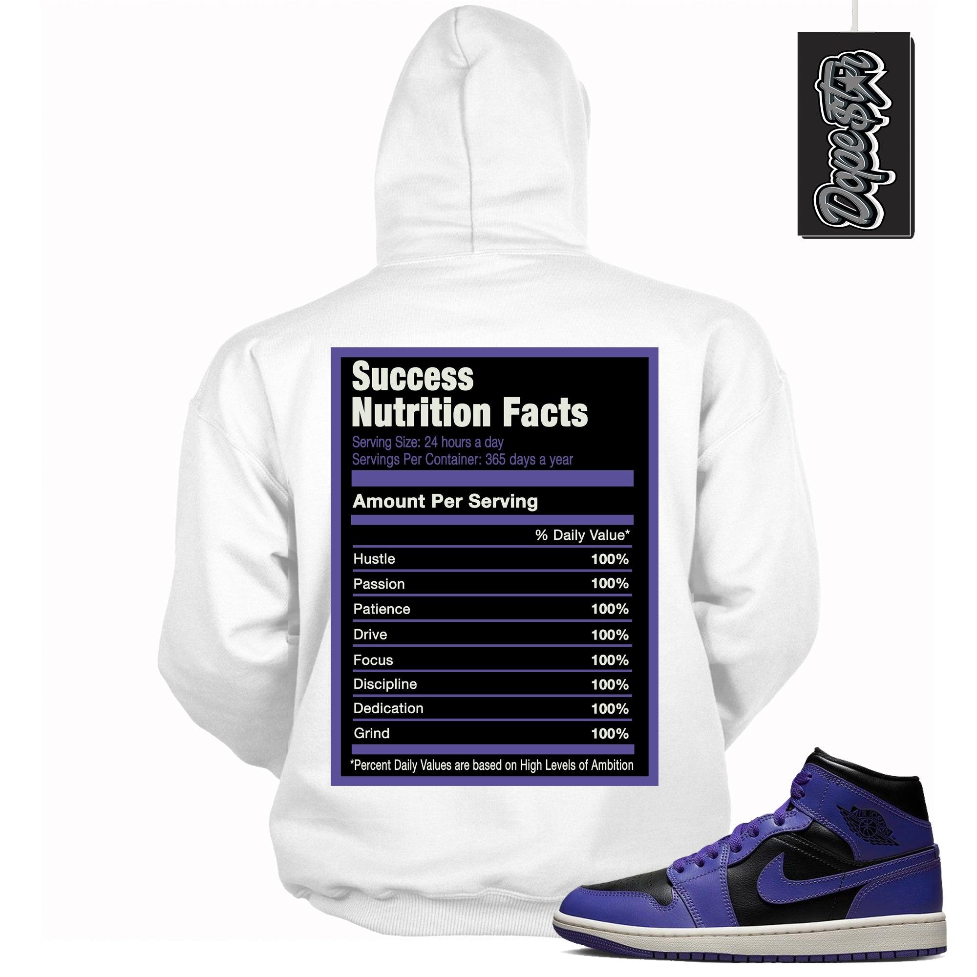 Success Nutrition Hoodie AJ 1 Mid Purple Black photo