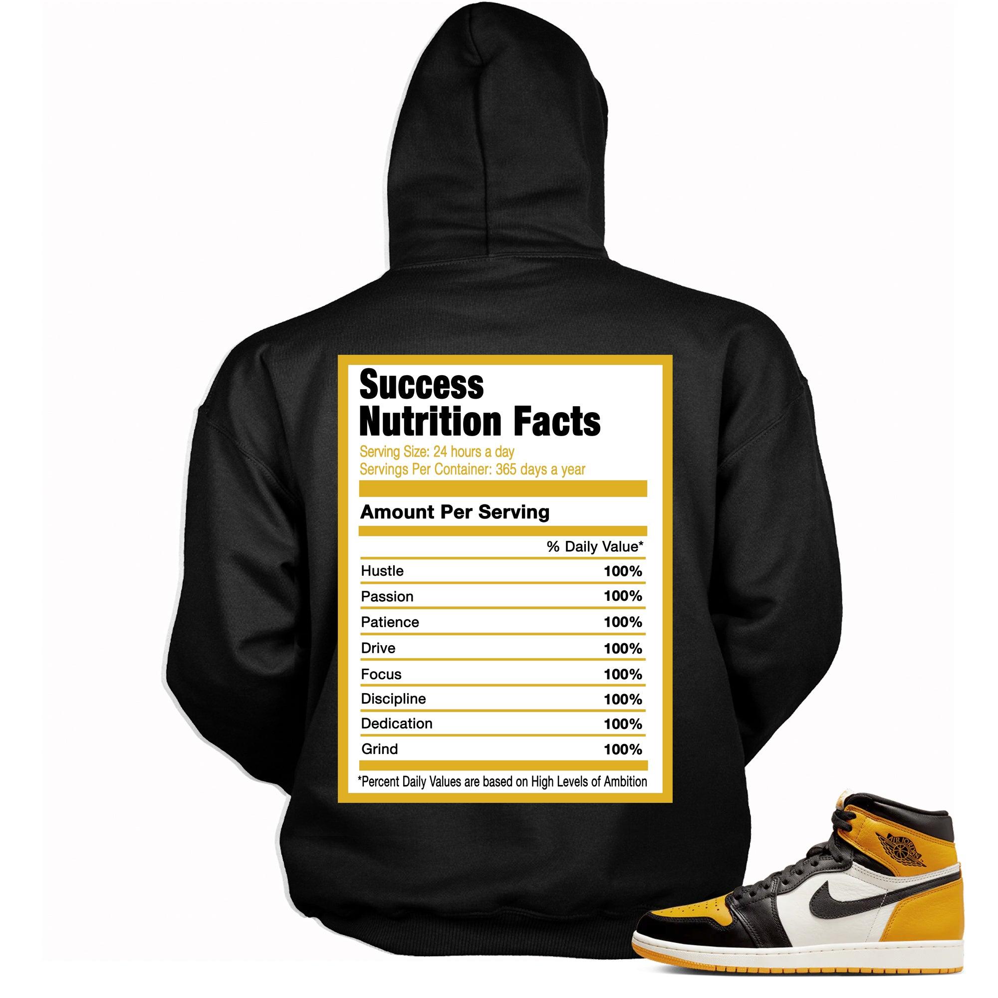 Success Nutrition Hoodie AJ 1 Retro High OG Taxi photo
