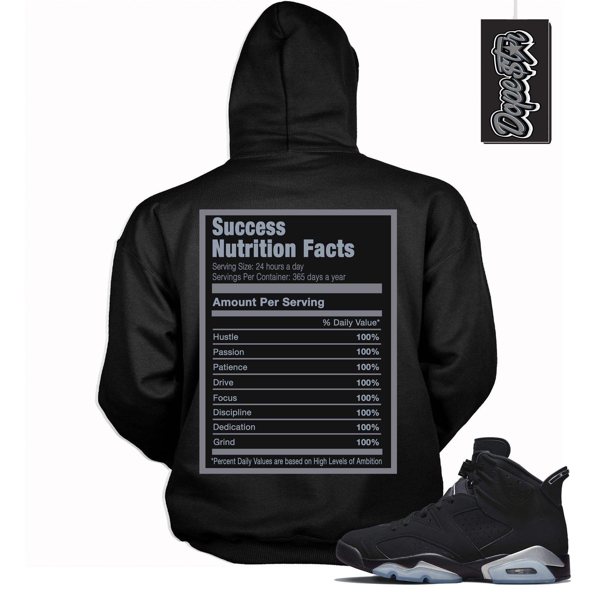 Success Nutrition Hoodie Air Jordan 6 Retro Chrome photo
