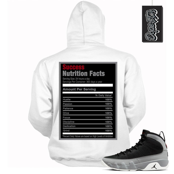 Success Nutrition Hoodie Air Jordan 9 Particle Grey photo