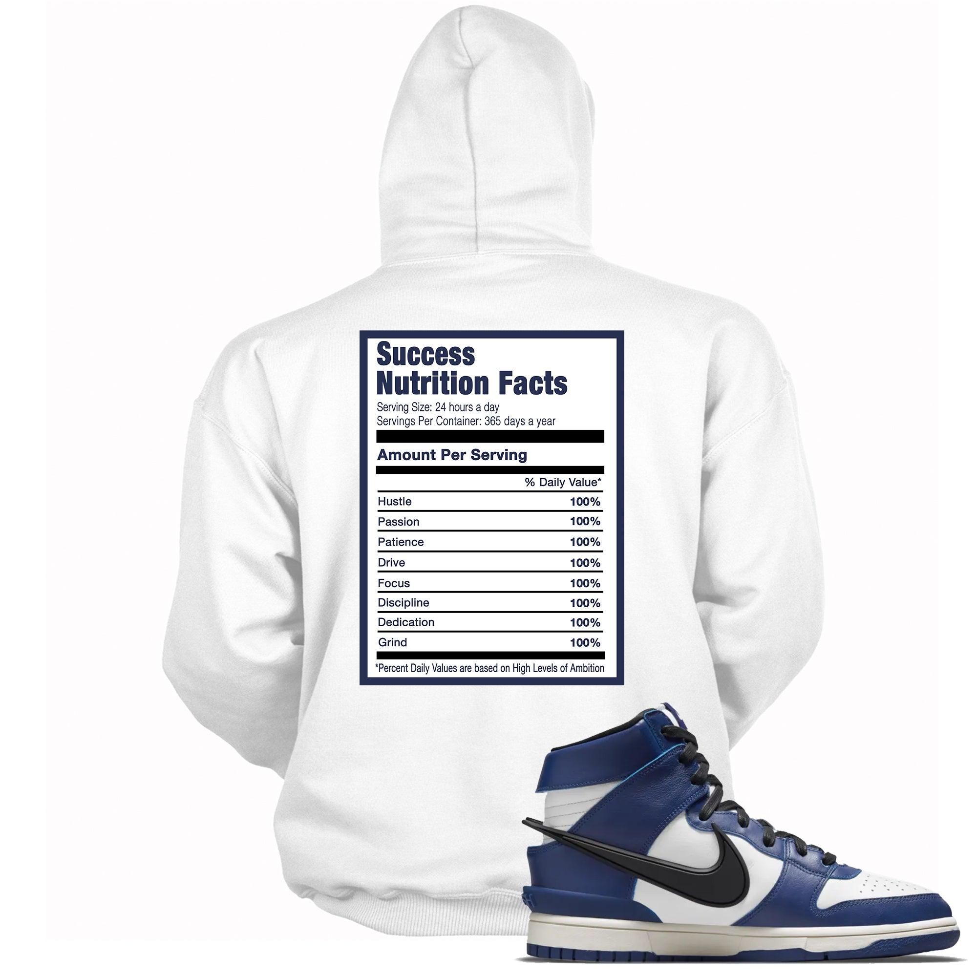 Success Nutrition Hoodie Nike Dunk High AMBUSH Deep Royal photo