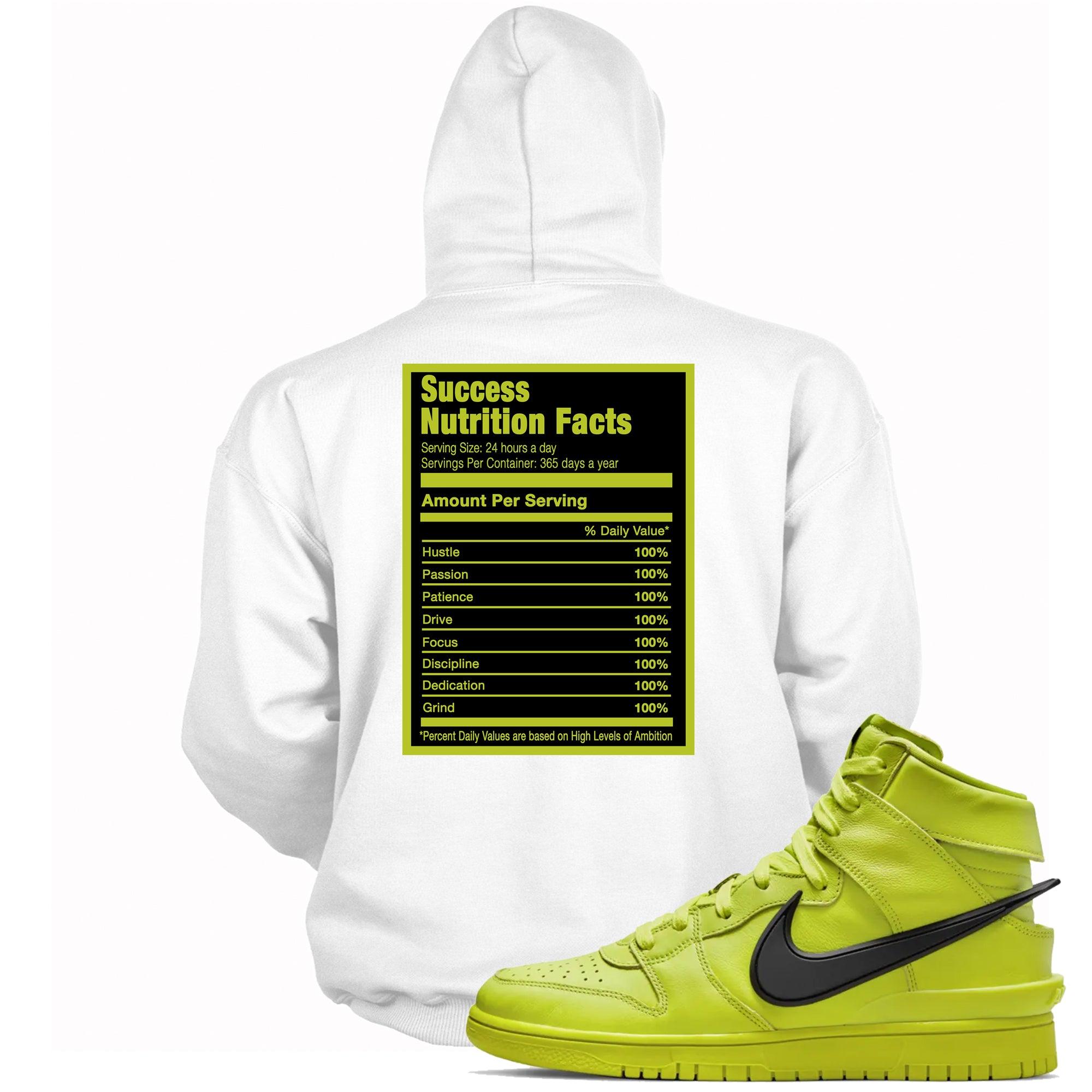 Success Nutrition Hoodie Nike Dunk High AMBUSH Flash Lime photo