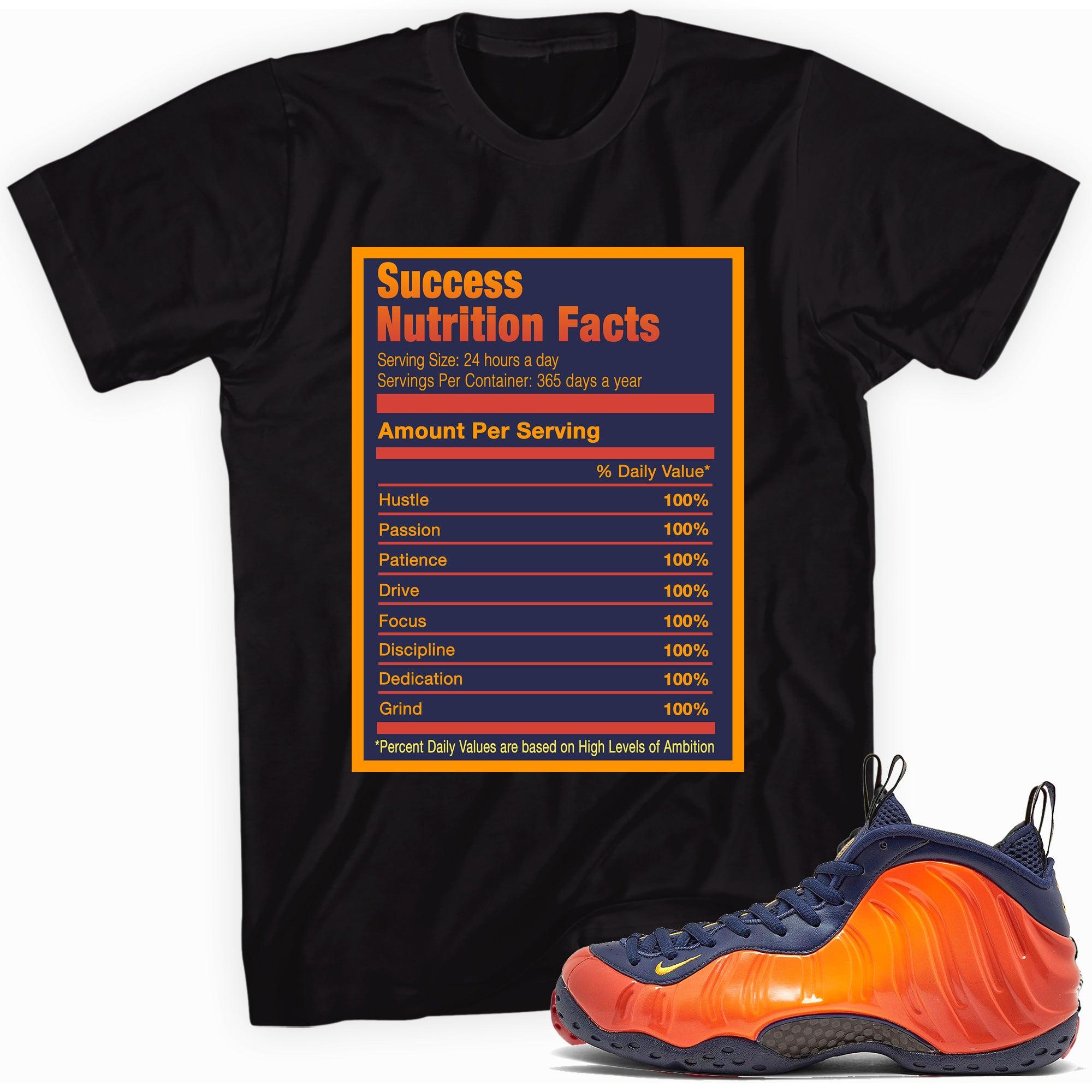 Success Nutrition Shirt Nike Air Foamposite One Blud Void Rugged Orange photo
