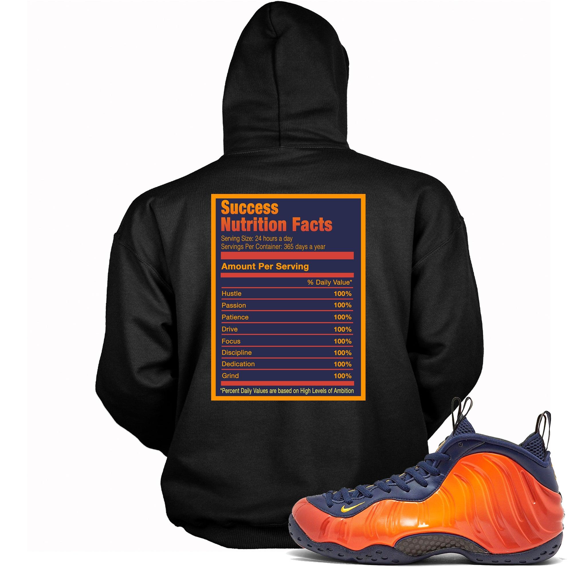 Success Nutrition Hoodie Nike Air Foamposite One Blud Void Rugged Orange Sneakers photo