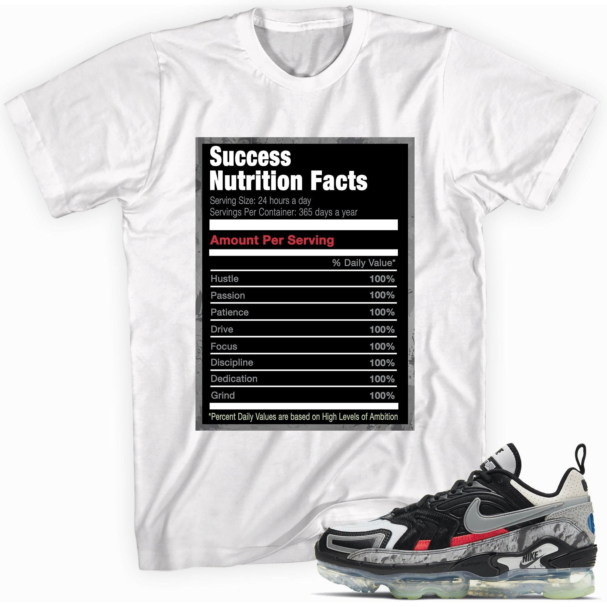 Success Nutrition Facts Sneaker Tee Air Vapormax Mashup photo