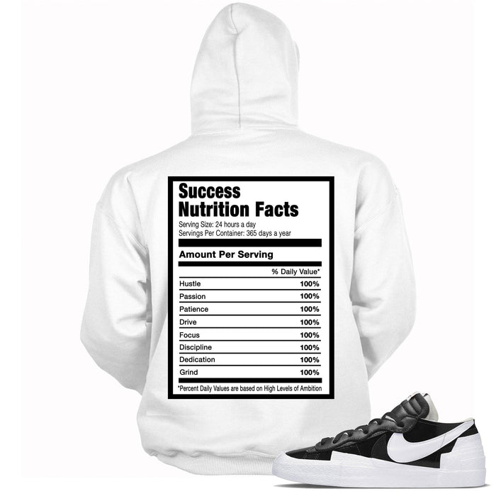 Success Nutrition Hoodie Nike Blazer Low Sacai Black Patent Leather photo