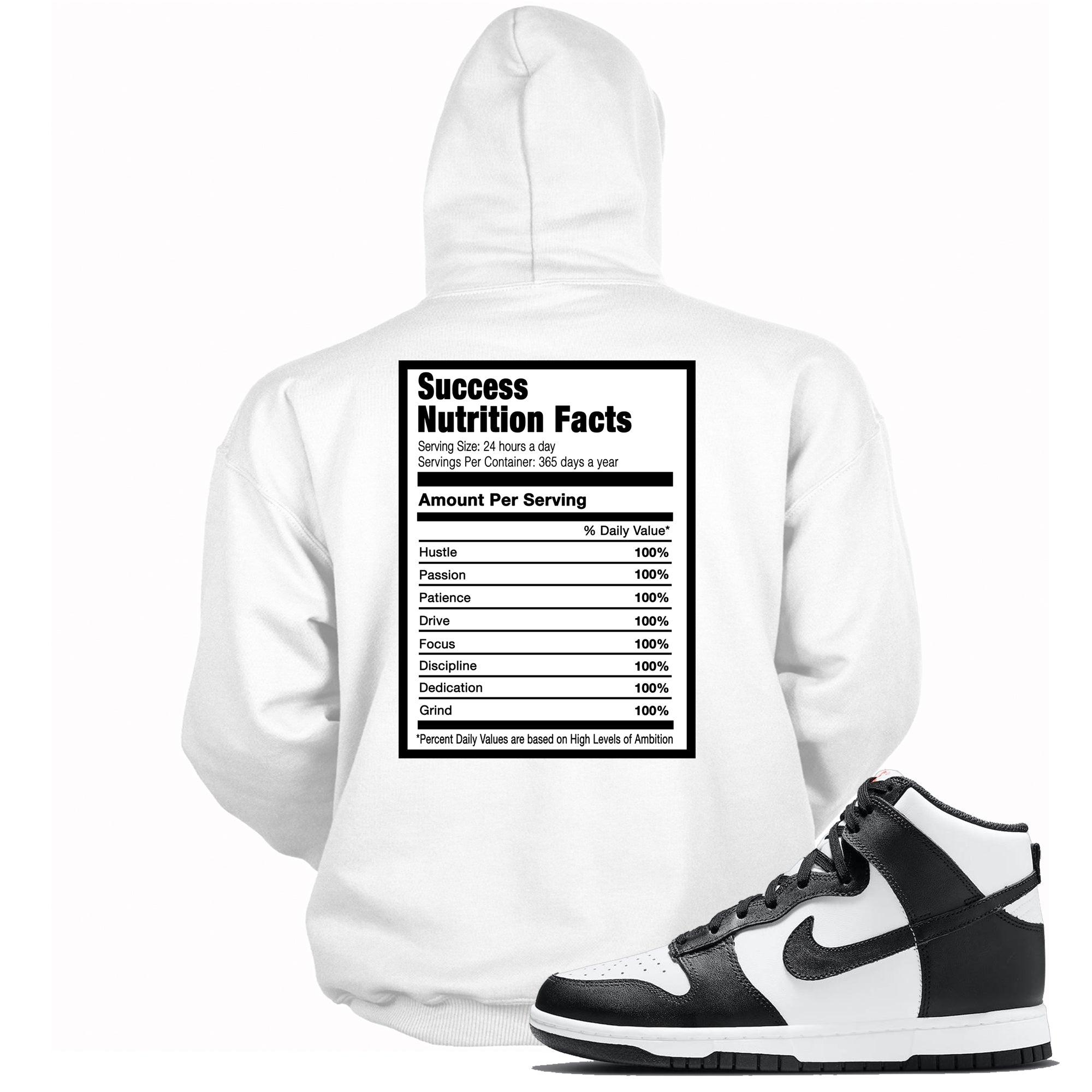 Success Nutrition Hoodie Nike Dunk High Panda photo
