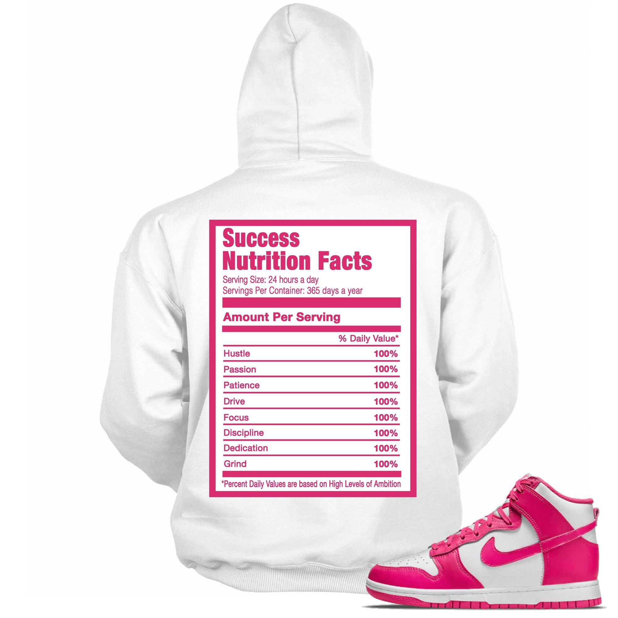 Success Nutrition Sneaker Sweatshirt Nike Dunk High Pink Prime photo