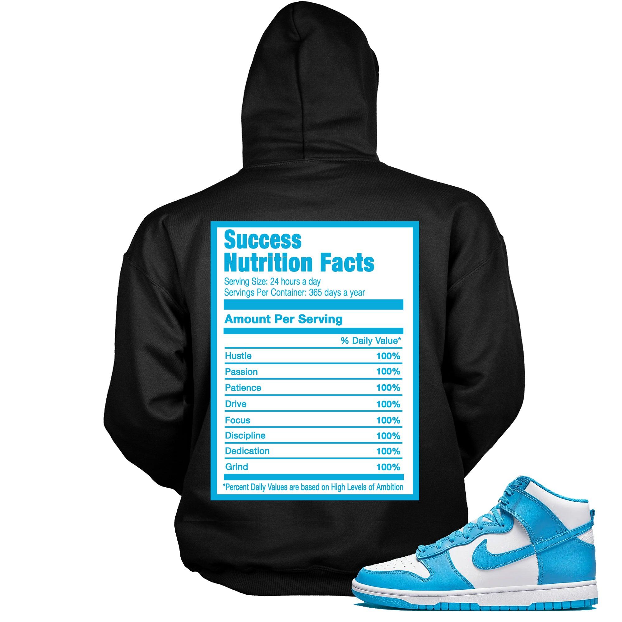 Success Nutrition Sneaker Sweatshirt Nike Dunk High Retro Laser Blue photo