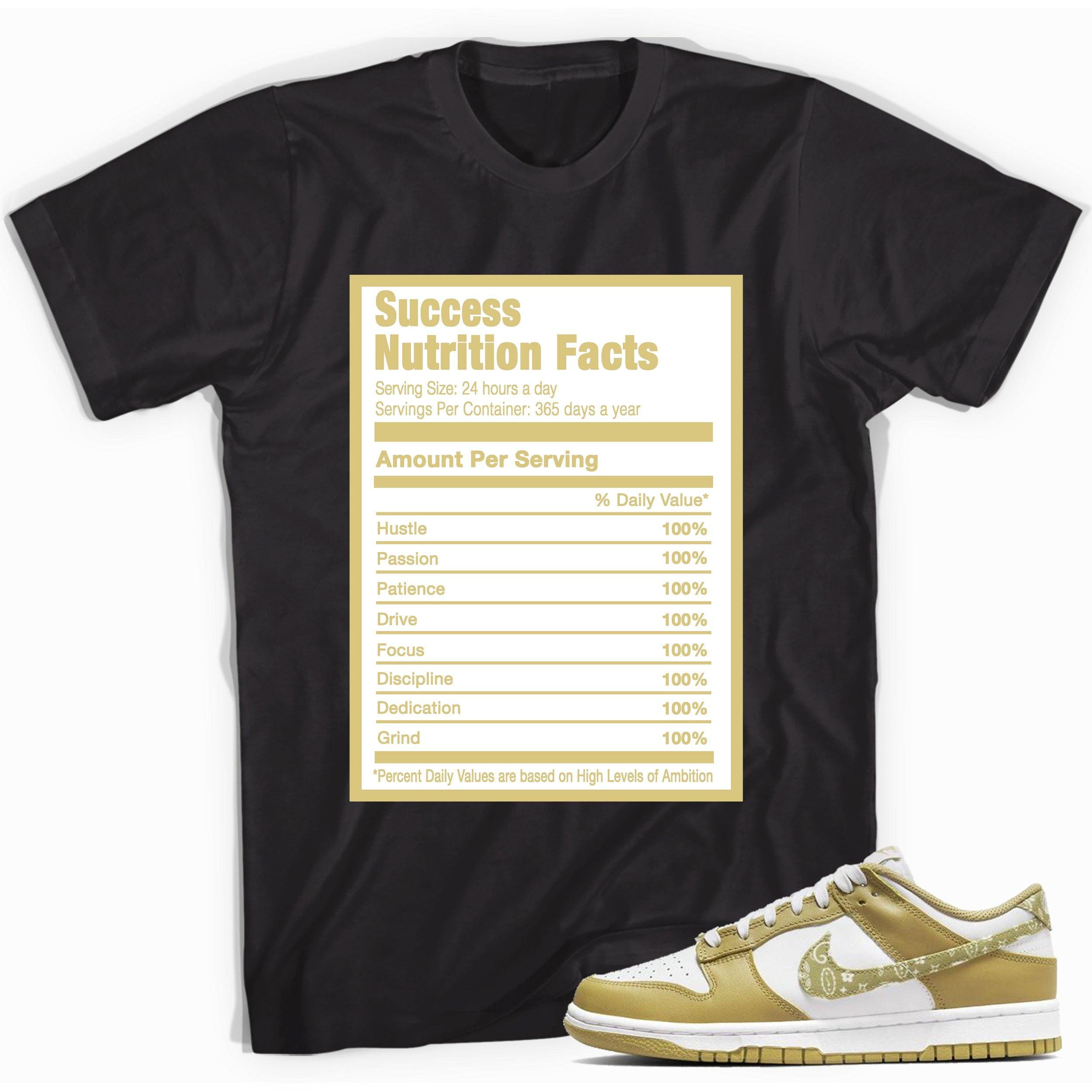 Success Nutrition Shirt Nike Dunk Low Essential Paisley Pack Barley photo