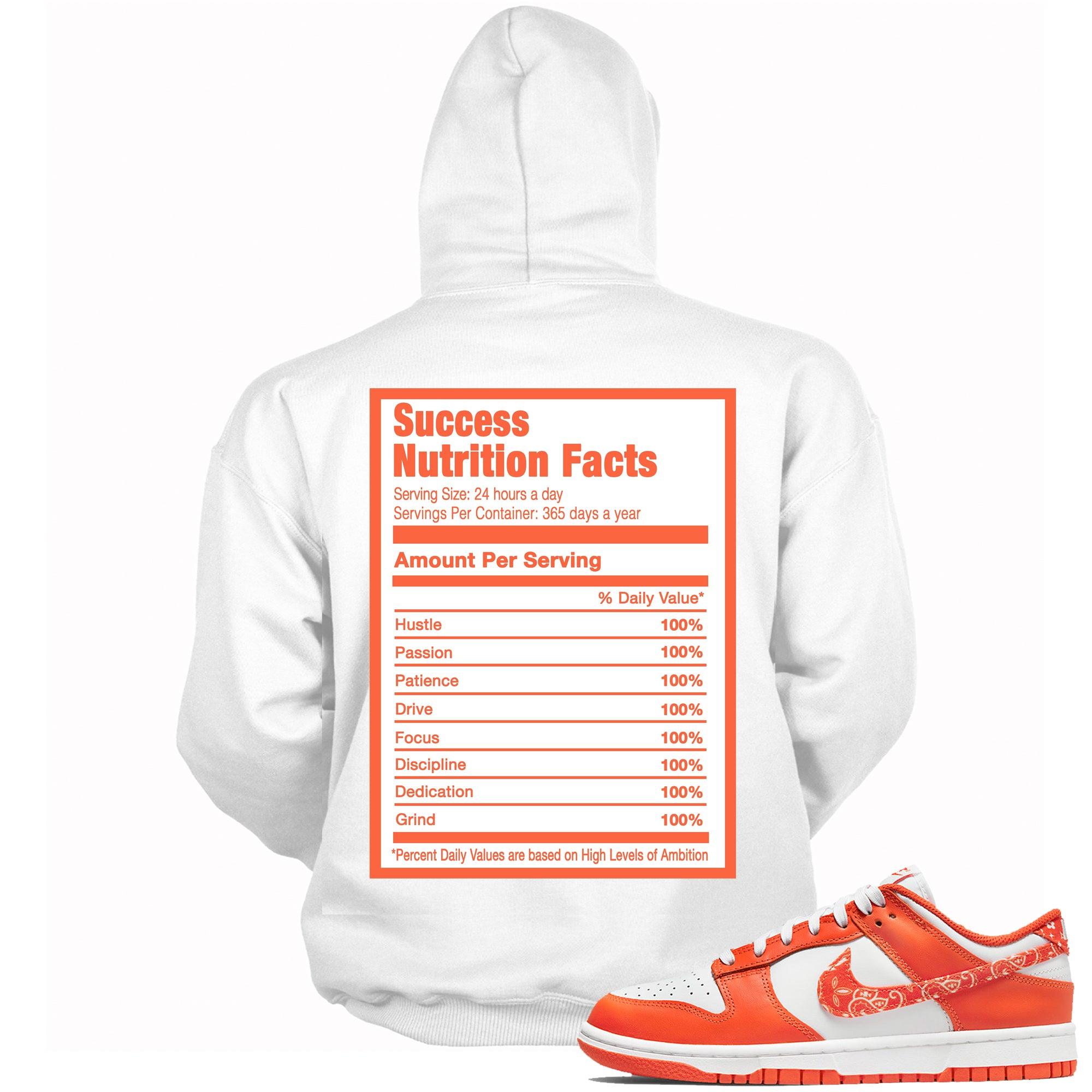 Success Nutrition Hoodie Nike Dunk Low Essential Paisley Pack Orange photo