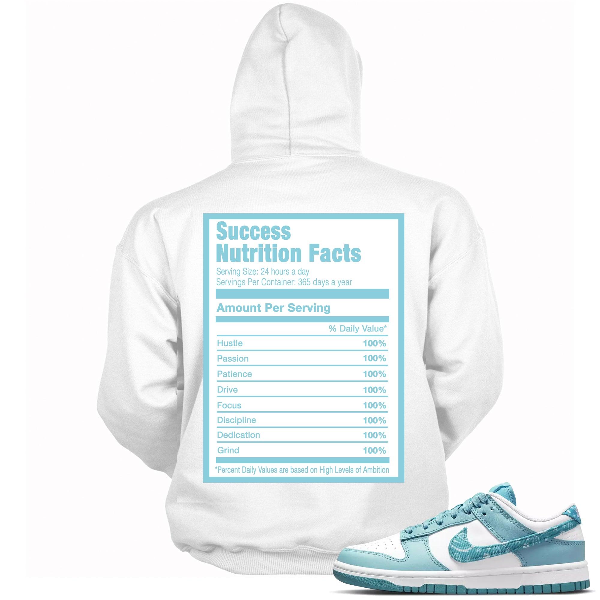 Success Nutrition Hoodie Nike Dunk Low Essential Paisley Pack Worn Blue photo