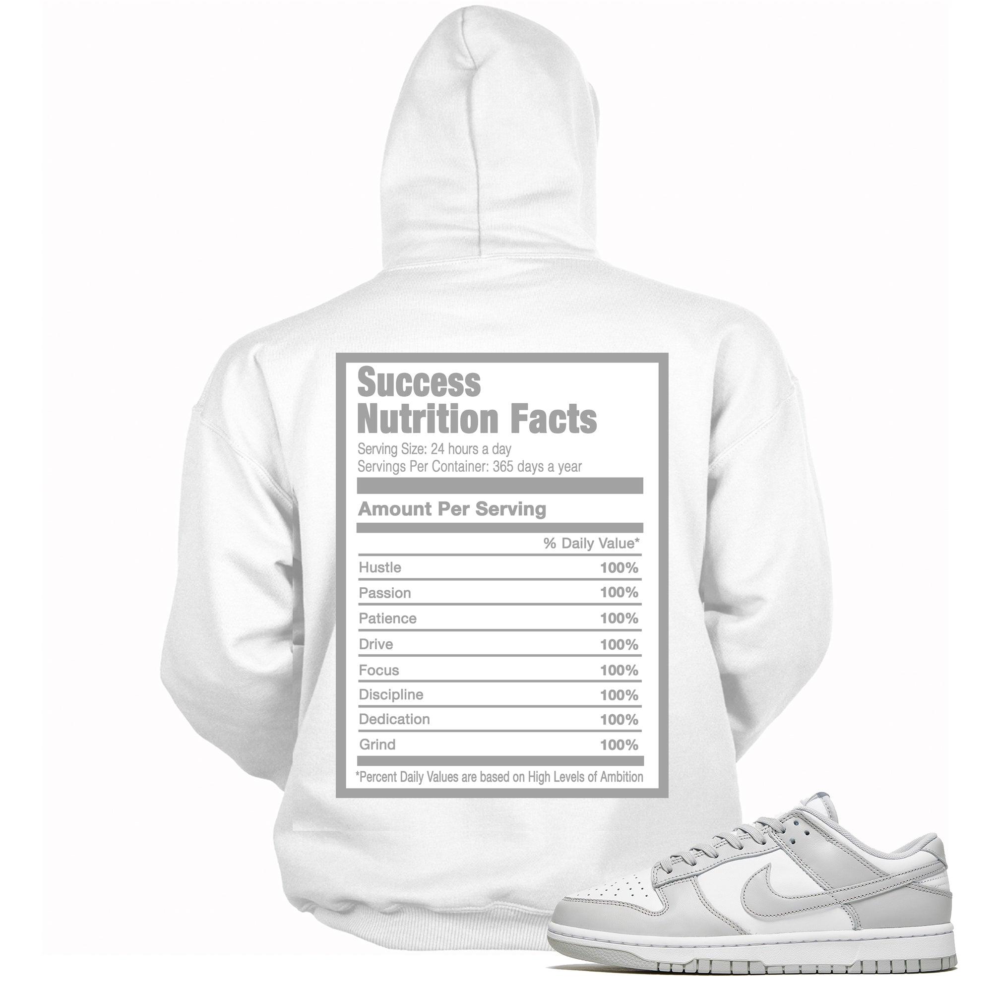 Success Nutrition Hoodie Nike Dunk Low Grey Fog photo