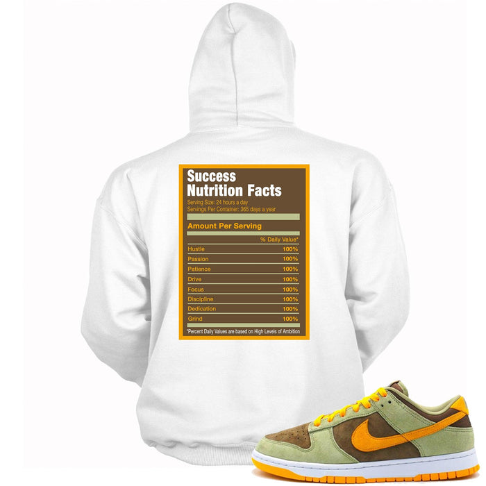 Success Nutrition Hoodie Nike Dunk Low Olive Brown Orange photo