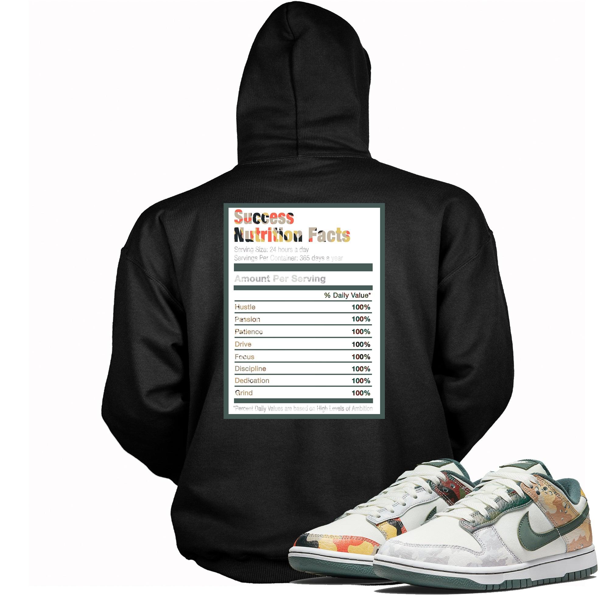 Success Nutrition Sneaker Sweatshirt Nike Dunk Low Sail Multi-Camo photo