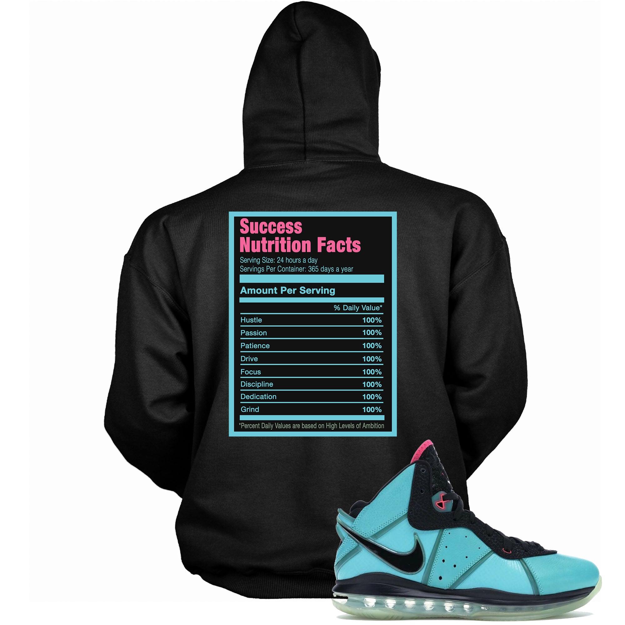 Success Nutrition Sneaker Sweatshirt Nike LeBron 8 South Beach photo 