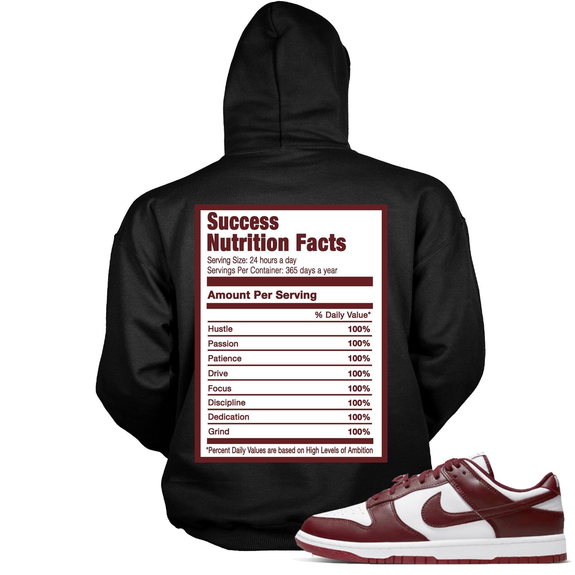 Success Nutrition Sneaker Sweatshirt Nike Dunk Low Team Red photo