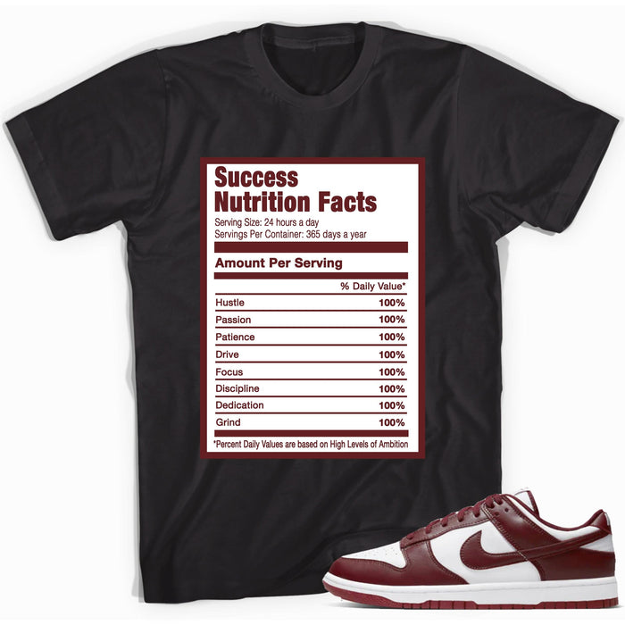Success Nutrition Shirt Nike Dunk Low Team Red photo