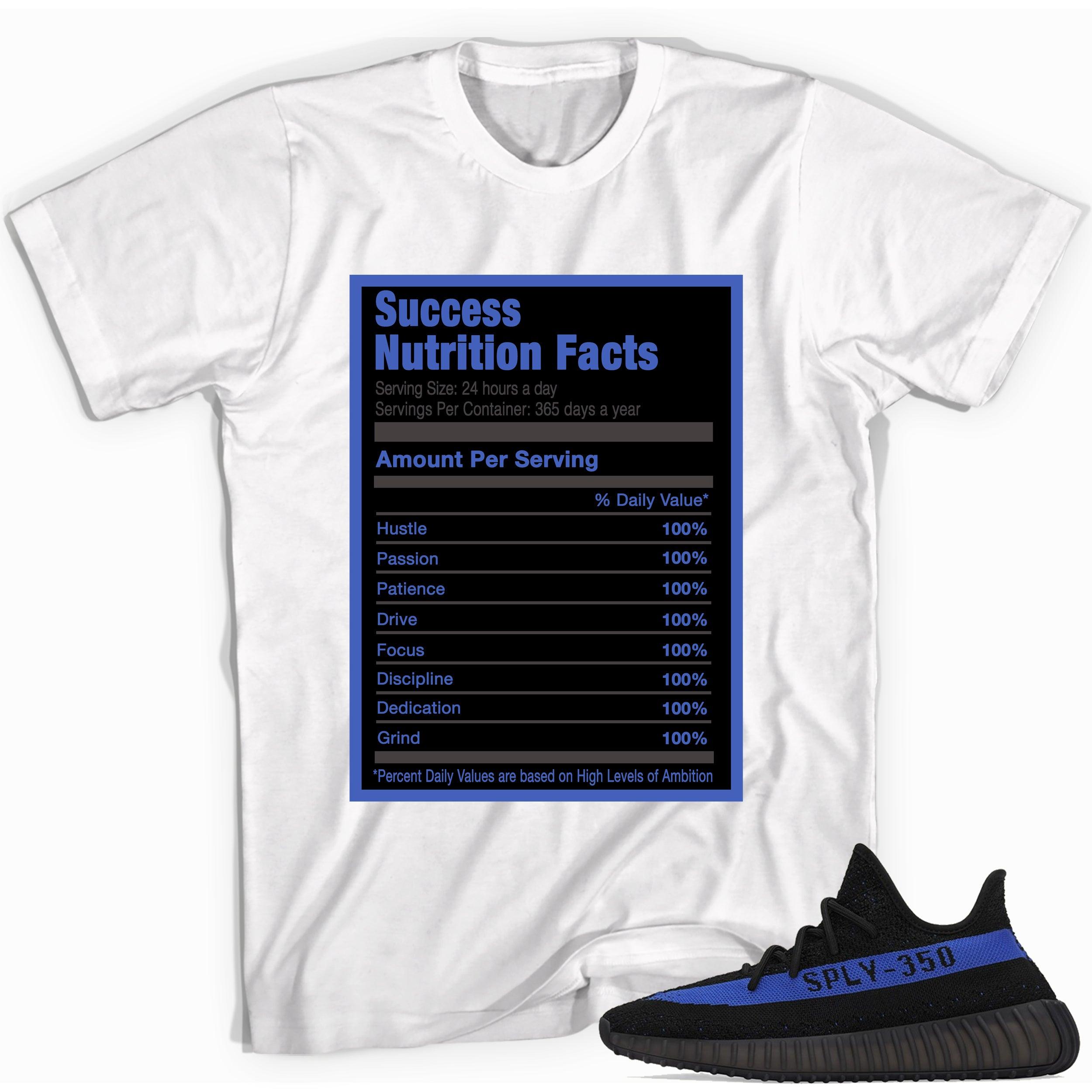 Success Nutrition Sneaker Tee Yeezy Boost 350 V2 Dazzling Blue photo