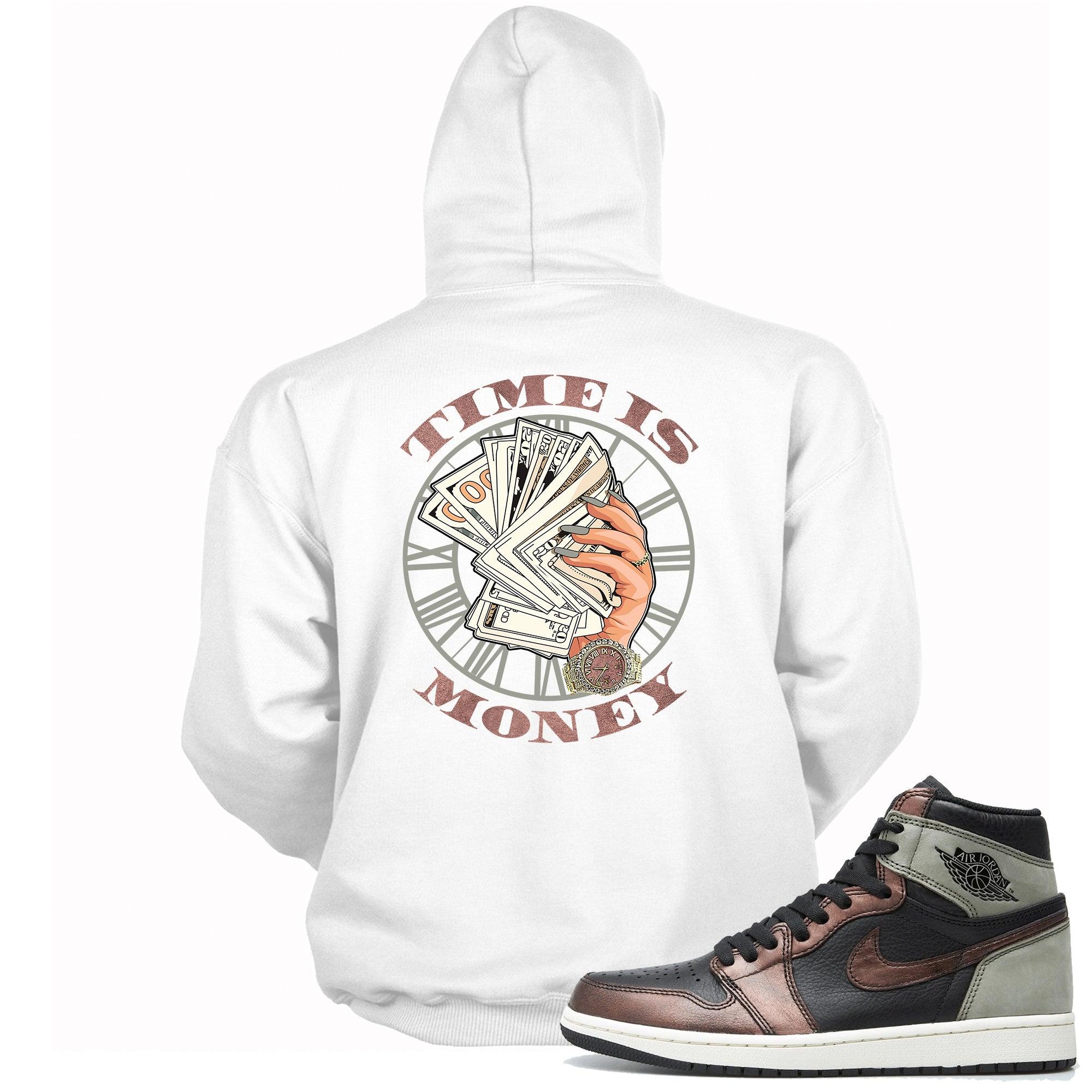 Time Is Money Sneaker Sweatshirt AJ 1s Patina photo