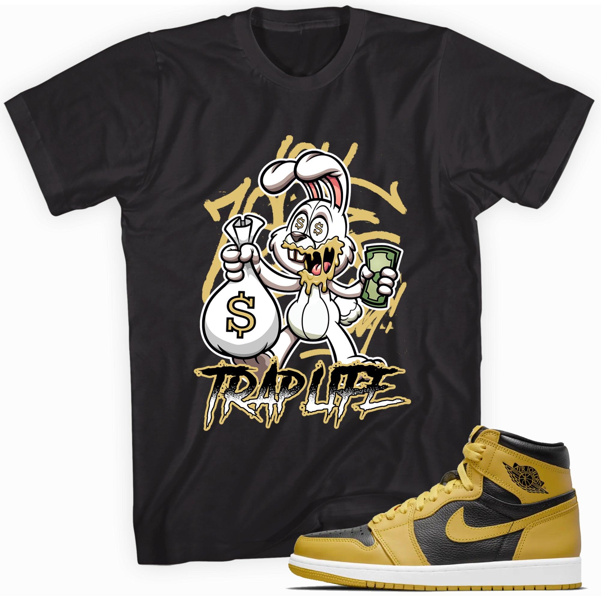 Trap Life Shirt AJ 1s Retro High Pollen photo