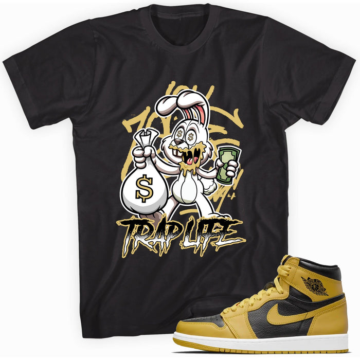 Trap Life Shirt AJ 1s Retro High Pollen photo