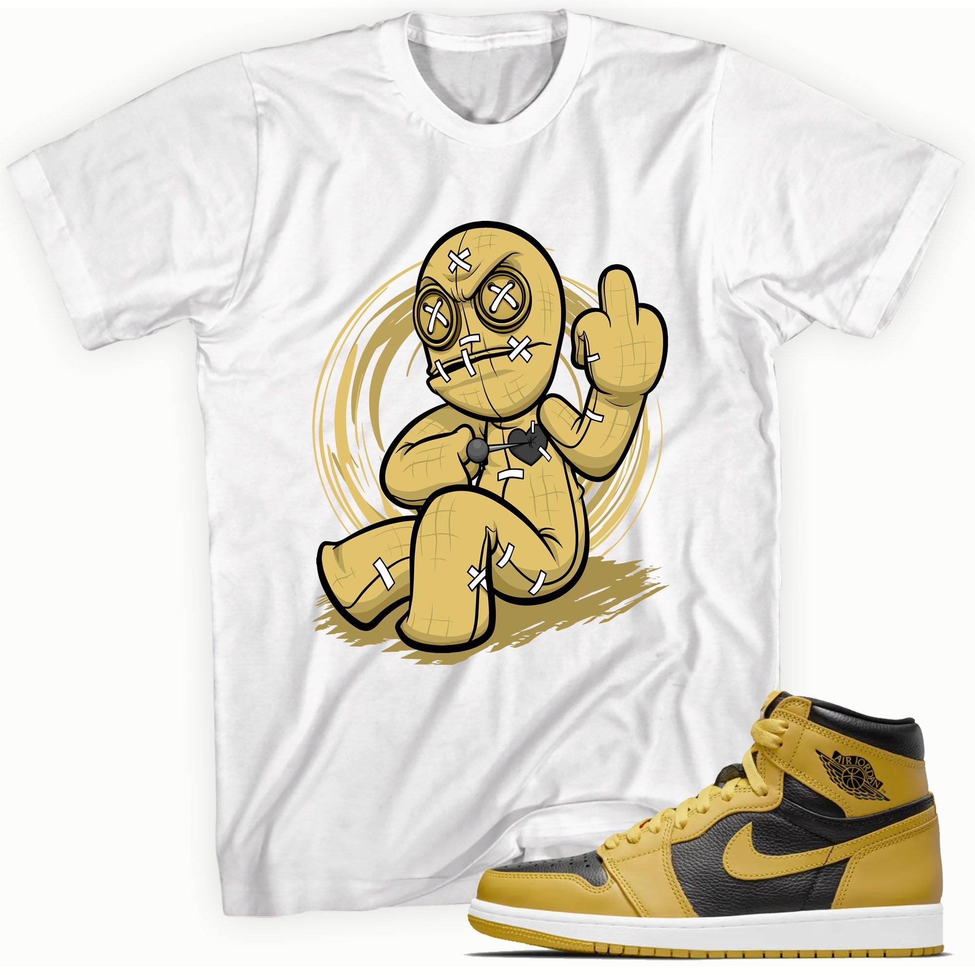 Voodoo Doll sneaker tee AJ 1 Retro High Pollen photo