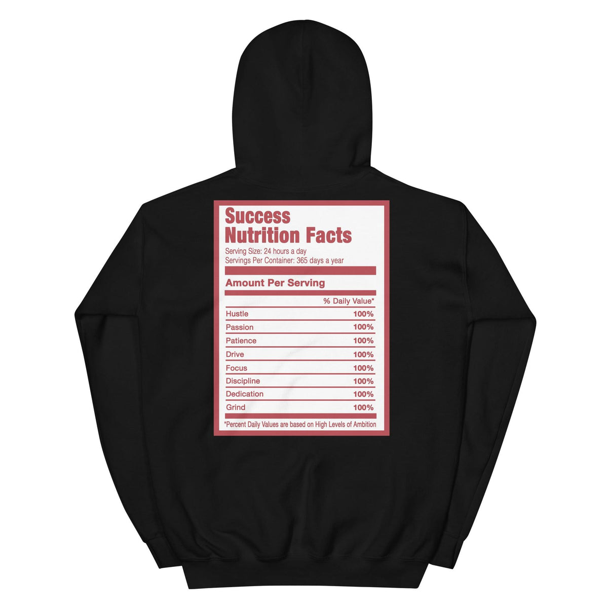 Black Success Nutrition Hoodie AJ 1 High OG Newstalgia Chenille photo