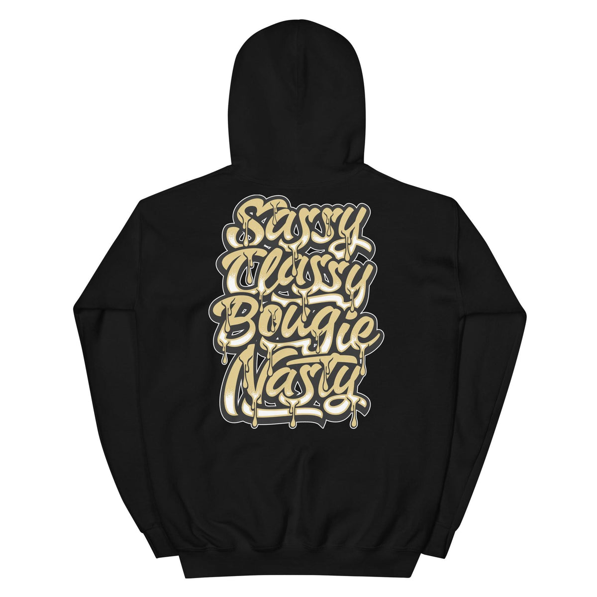 Black Sassy Classy Hoodie Air Jordan 1 Retro High Pollen photo