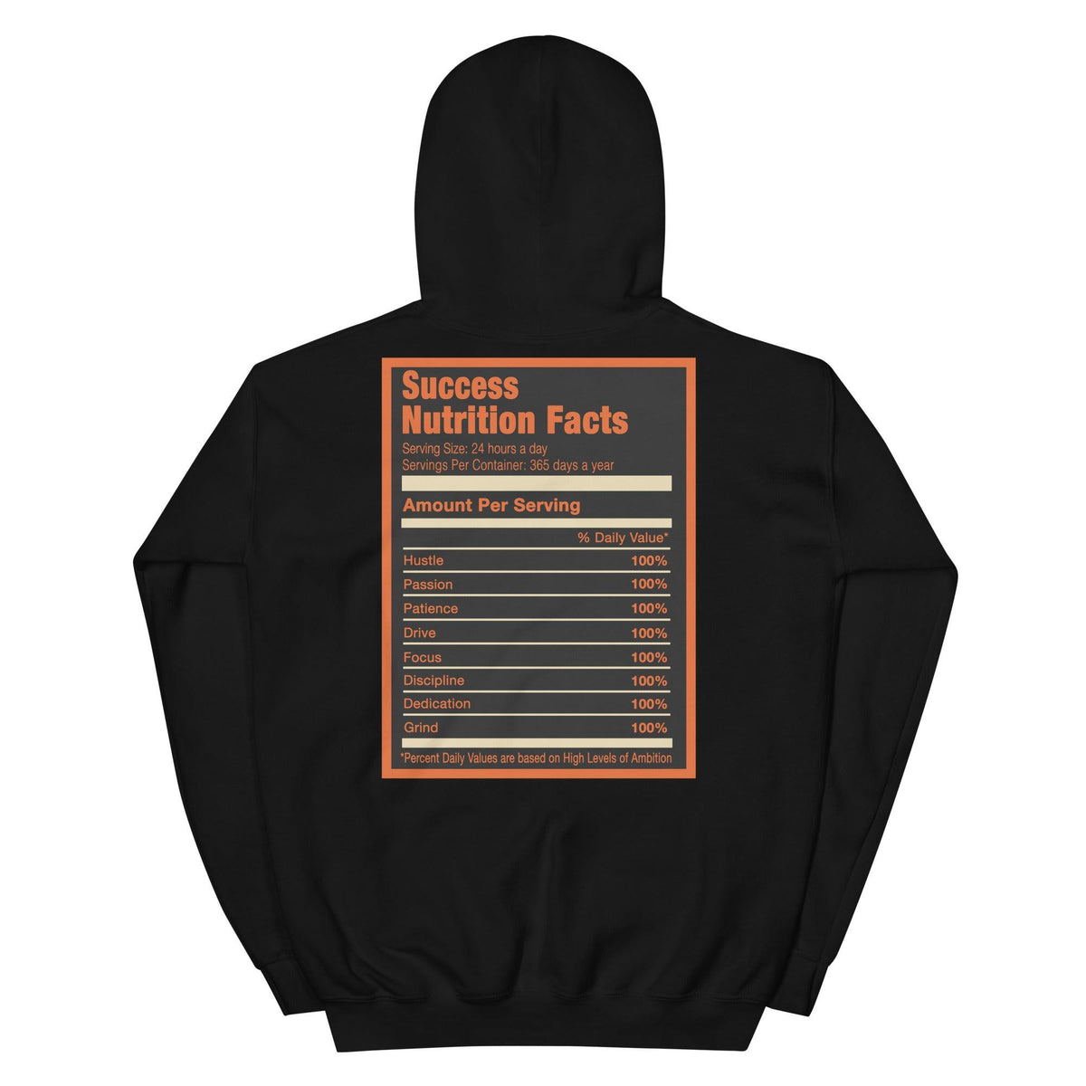 Black Success Nutrition Hoodie AJ 1 Retro High OG Shattered Backboard photo