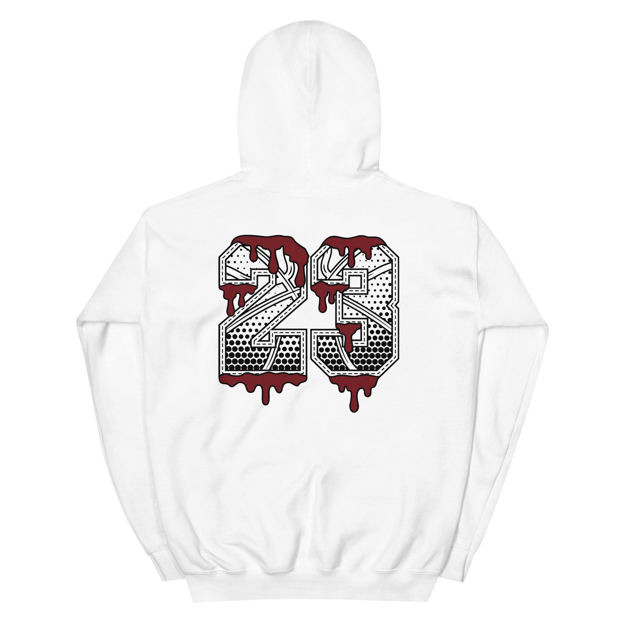 White 23 Ball Hoodie AJ 1 Retro AJKO Chicago photo