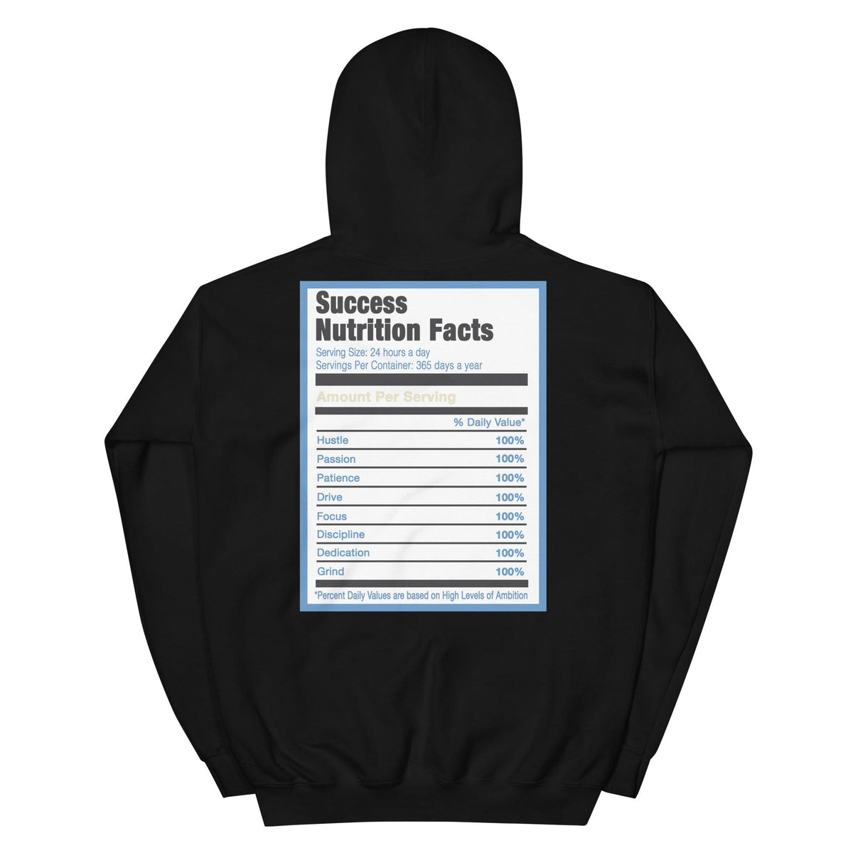 Black Success Nutrition Hoodie AJ 1 Low Fragment x Travis Scott photo