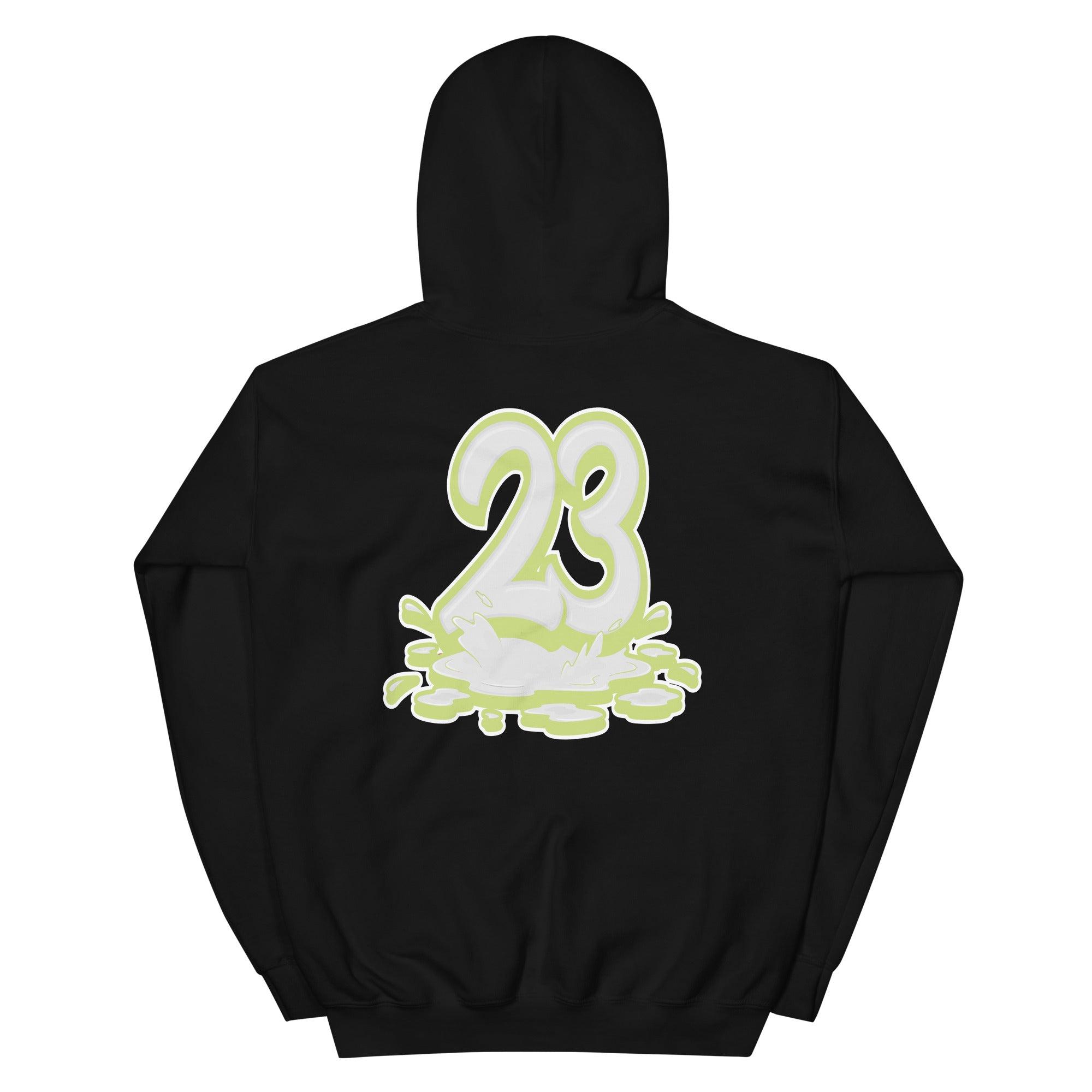 Black 23 Melting Hoodie AJ 1 Low Limelight photo