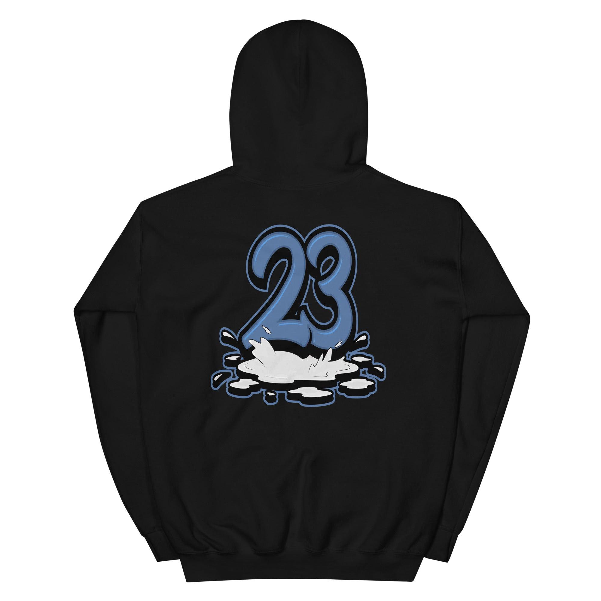 Black 23 Melting Hoodie AJ 1 Retro Low OG Mystic Navy photo
