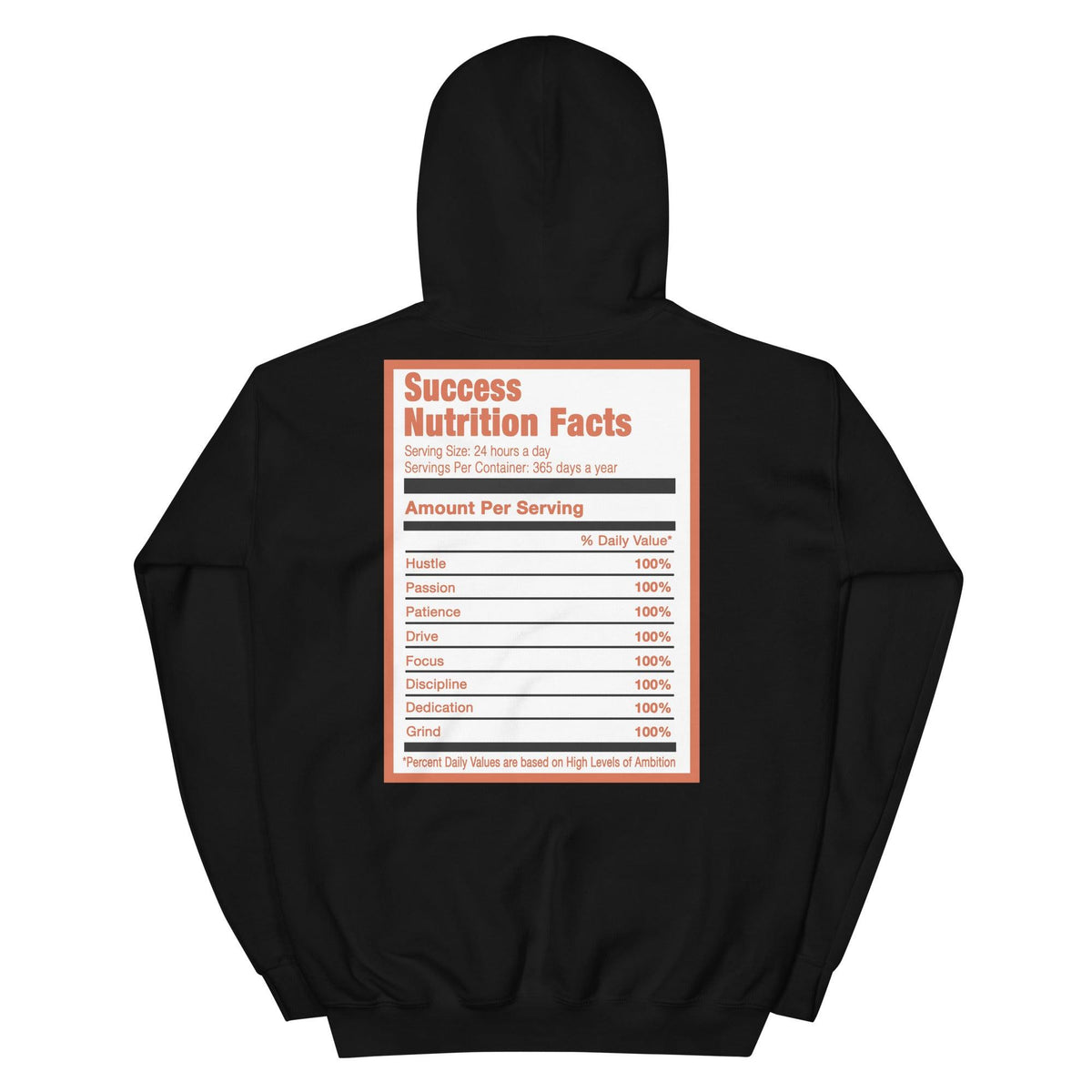 Black Success Nutrition Hoodie Womens AJ 1 Low Starfish photo