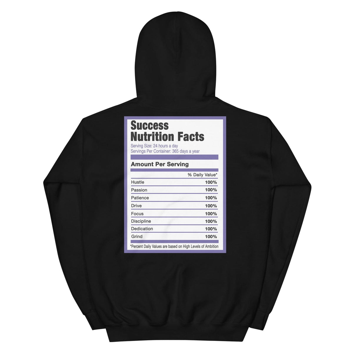 Success Nutrition Hoodie AJ 1 Mid White Black Purple Sneakers photo