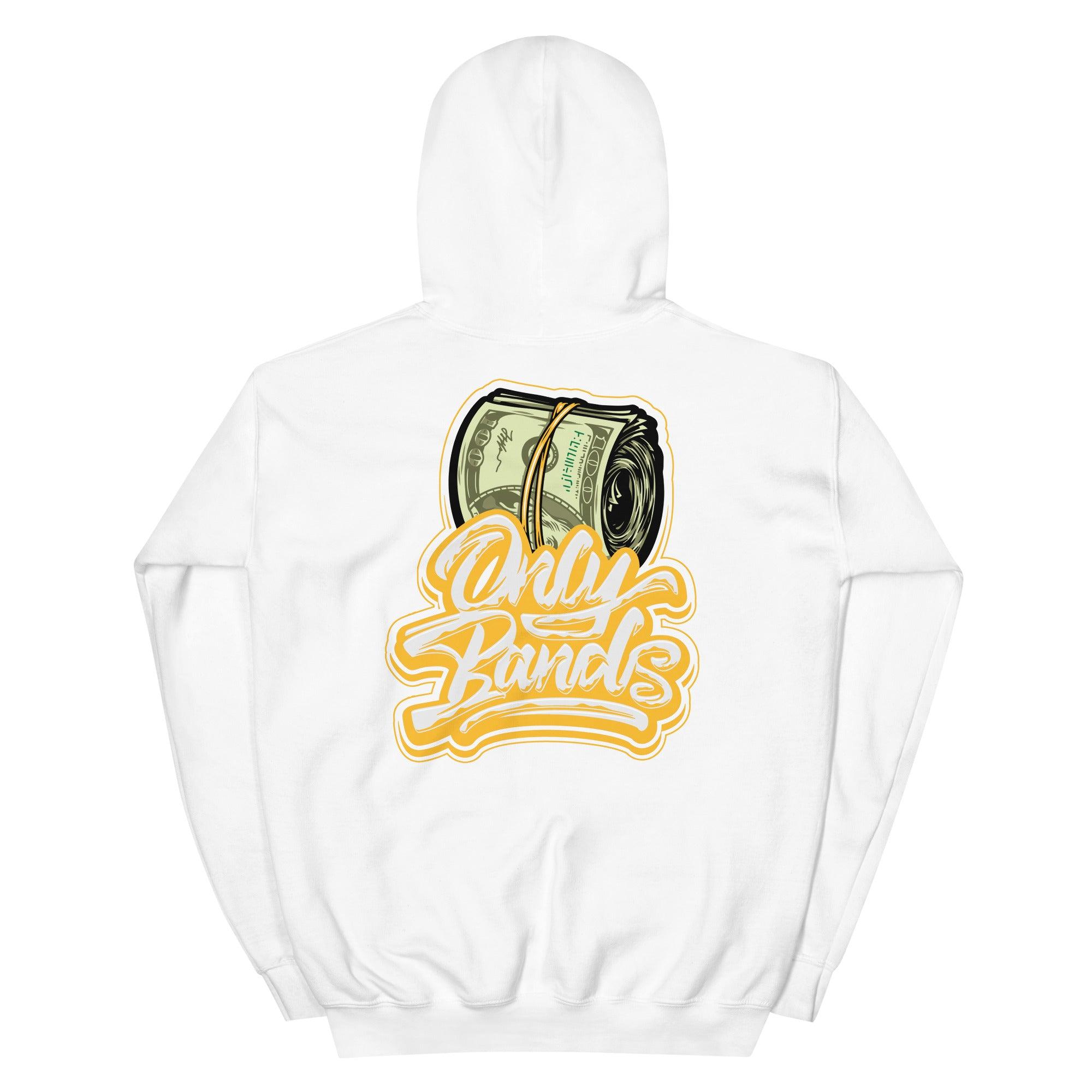 Only Bands Sneaker Sweatshirt AJ 1 Mid White University Gold photo