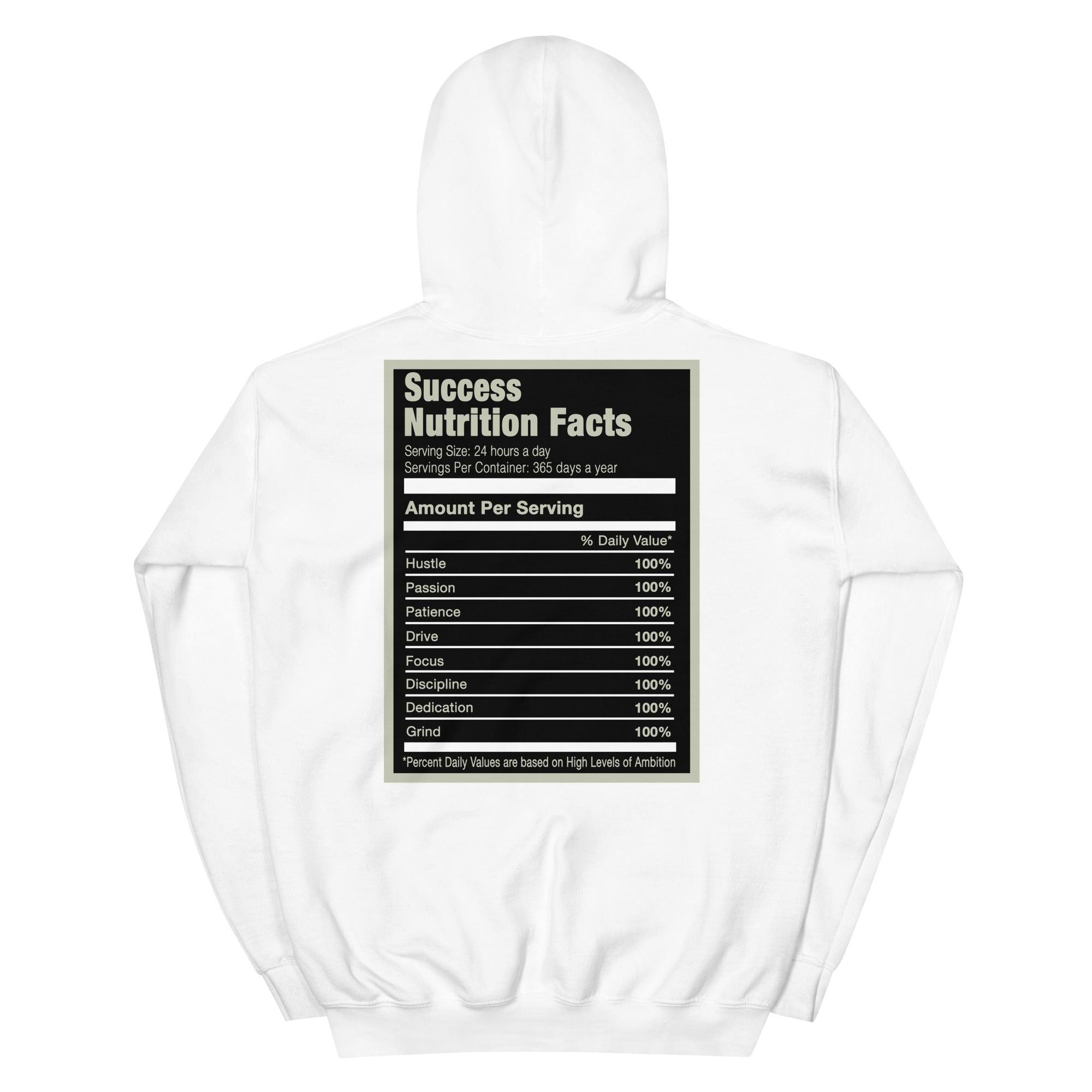 White Success Nutrition Hoodie AJ 11 Retro Low 72 10 photo