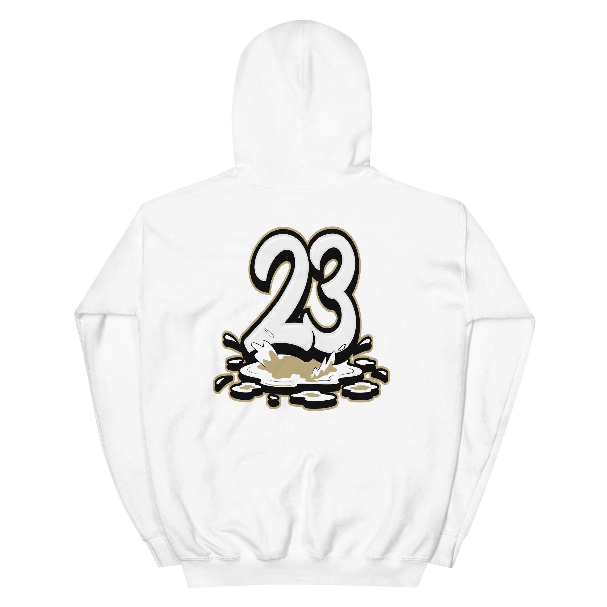 White 23 Melting Hoodie AJ 12 Royalt Taxi photo