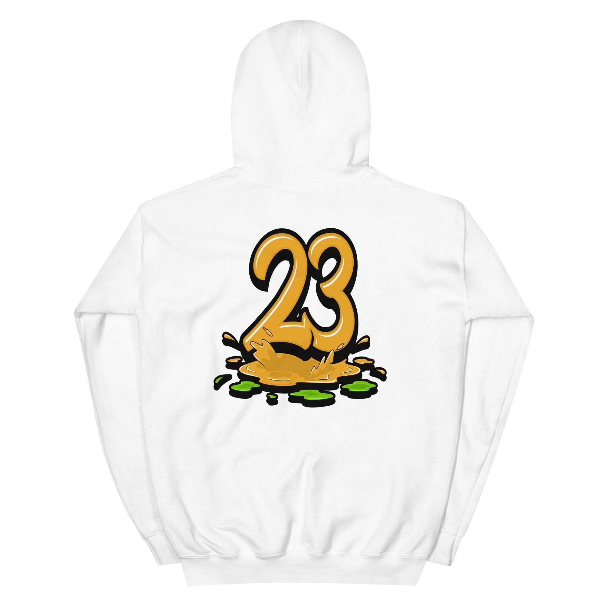 White 23 Melting Hoodie AJ 13 Retro Del Sol photo