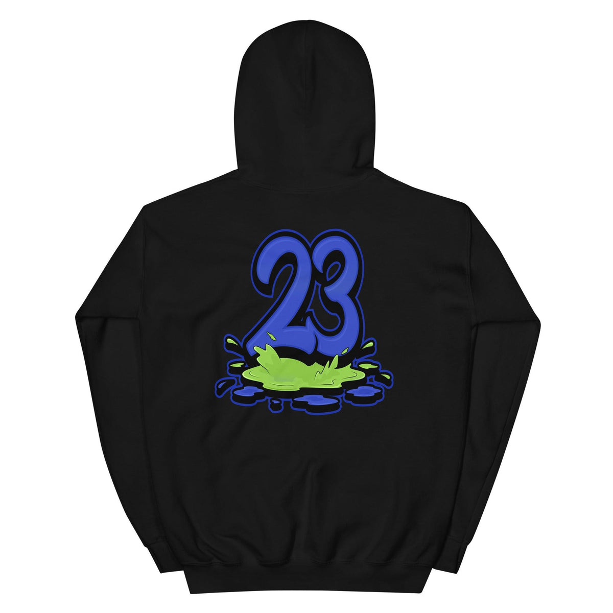 Black 23 Melting Hoodie AJ 13 Hyper Royal photo