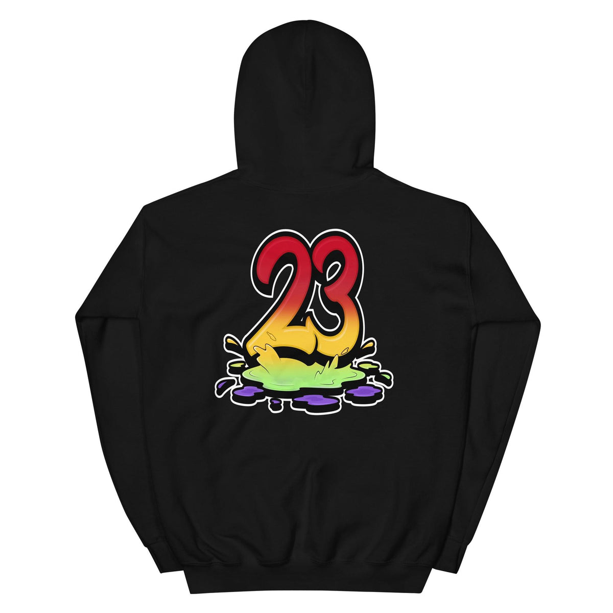 Black 23 Melting Hoodie AJ 5 What The photo