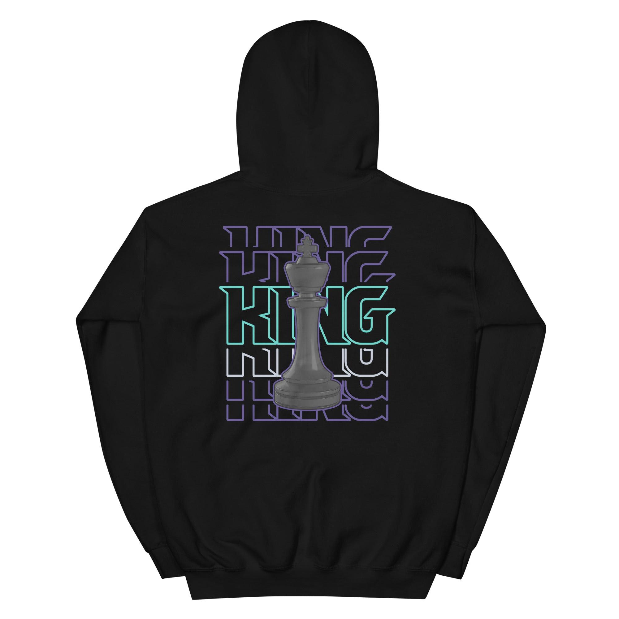 Black King Hoodie AJ 5s Alternate Grape photo