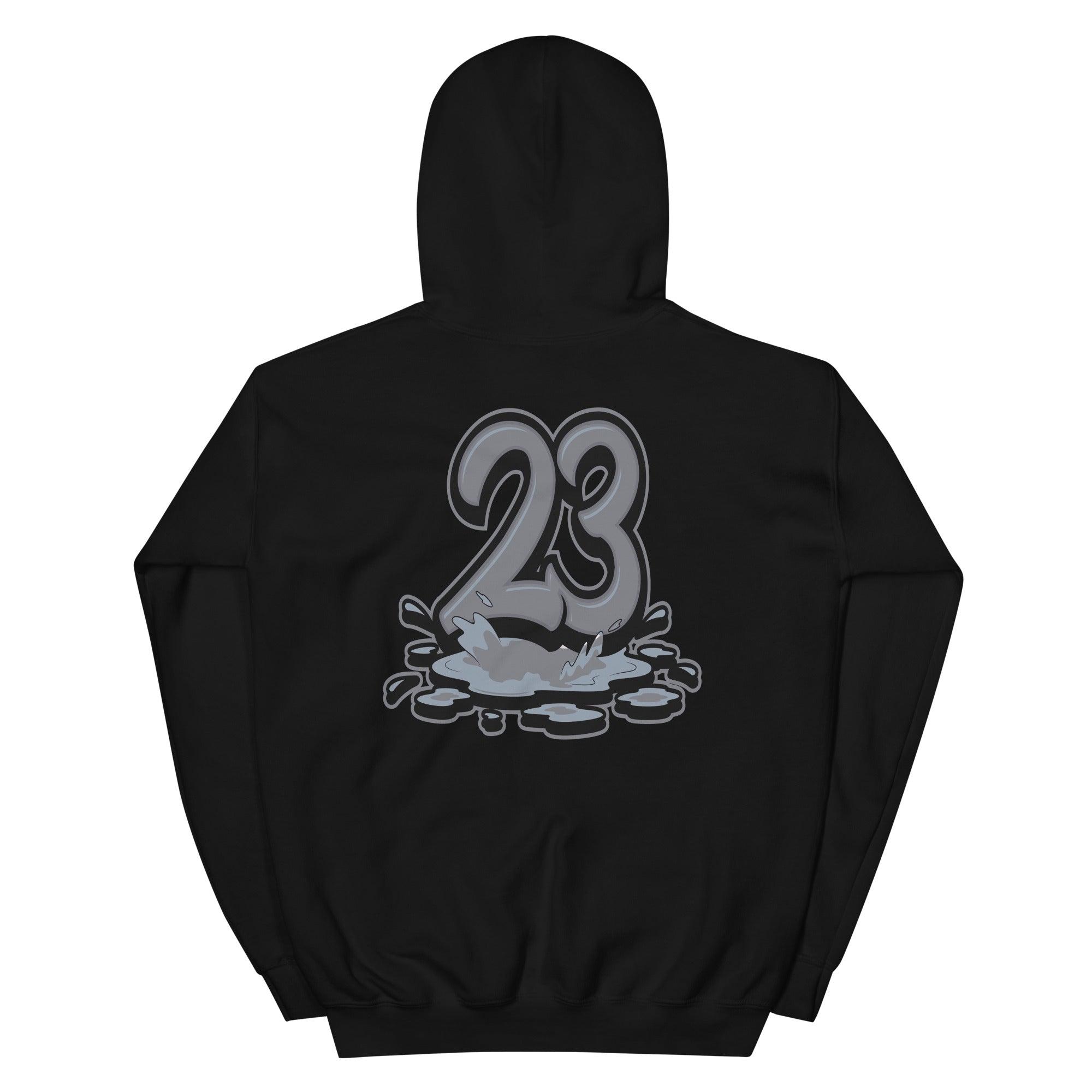 Black 23 Melting Hoodie Air Jordan 6 Retro Chrome photo