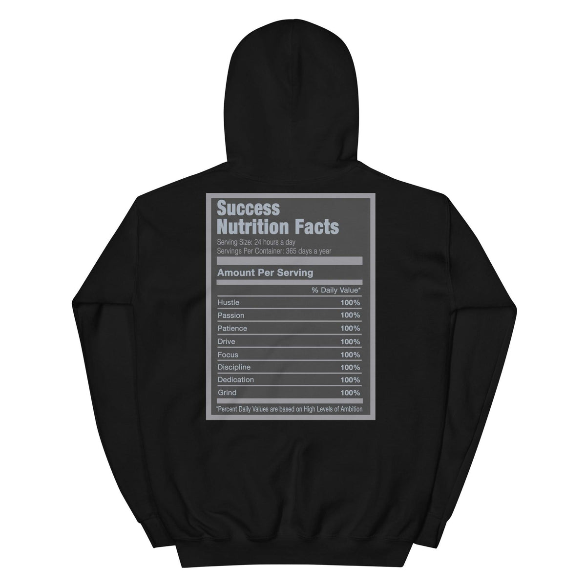 Black Success Nutrition Hoodie Air Jordan 6 Retro Chrome photo