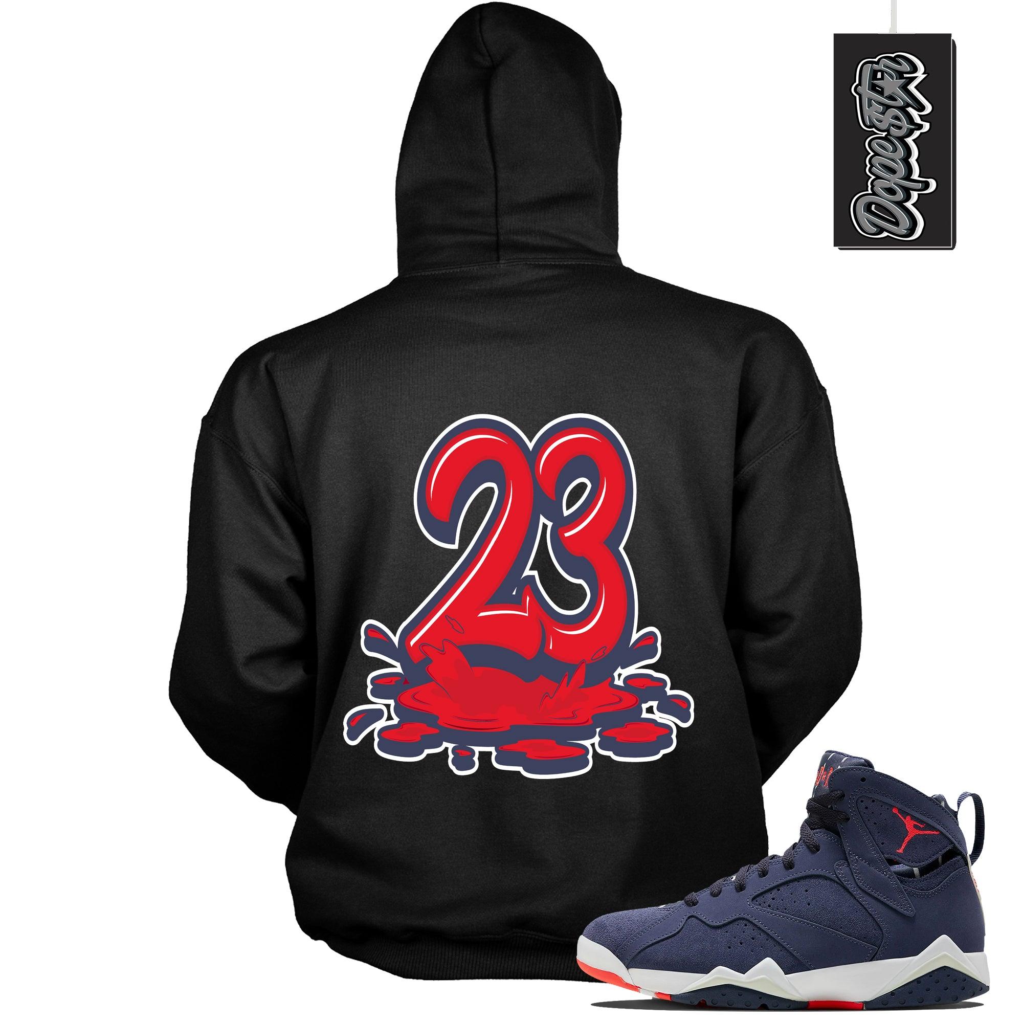 Number 23 Melting Hoodie AJ 7 Retro Quai 54 photo