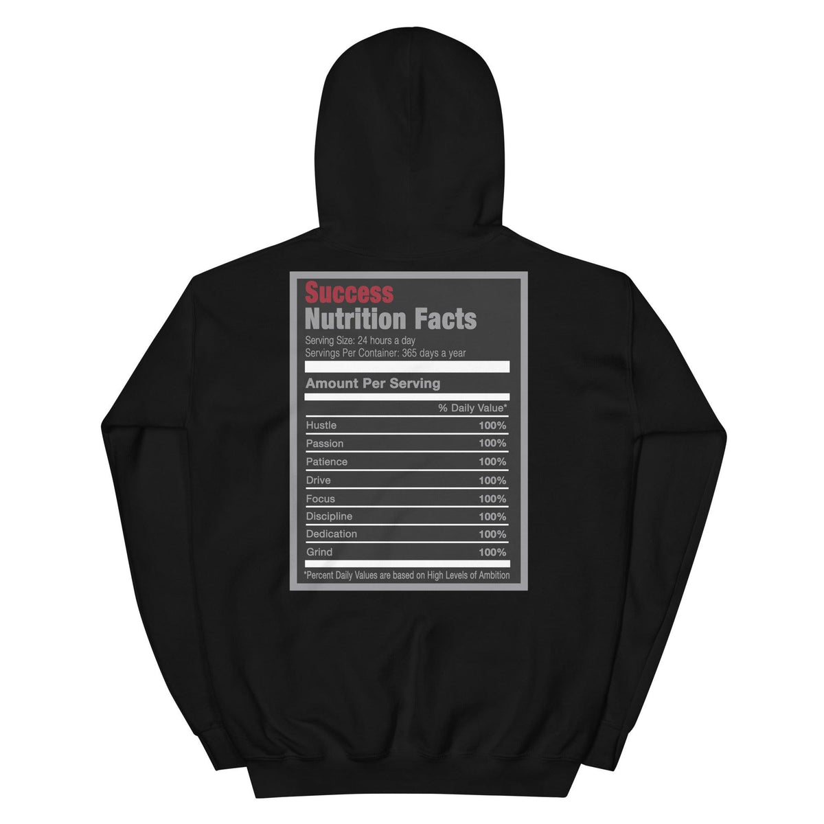Black Success Nutrition Hoodie Air Jordan 9 Particle Grey photo