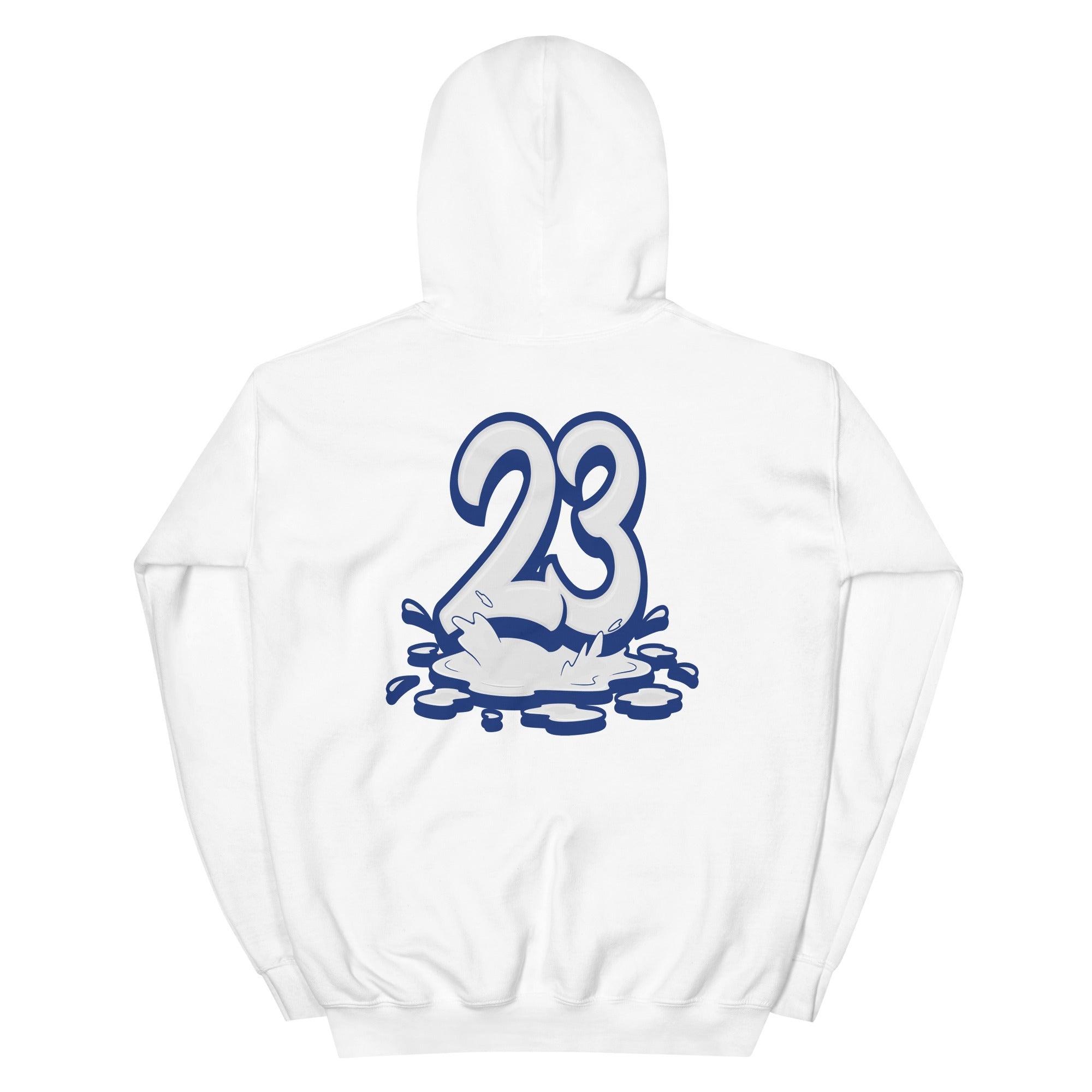 White 23 Melting Hoodie Nike Air Ship A Ma Maniére Game Royal photo
