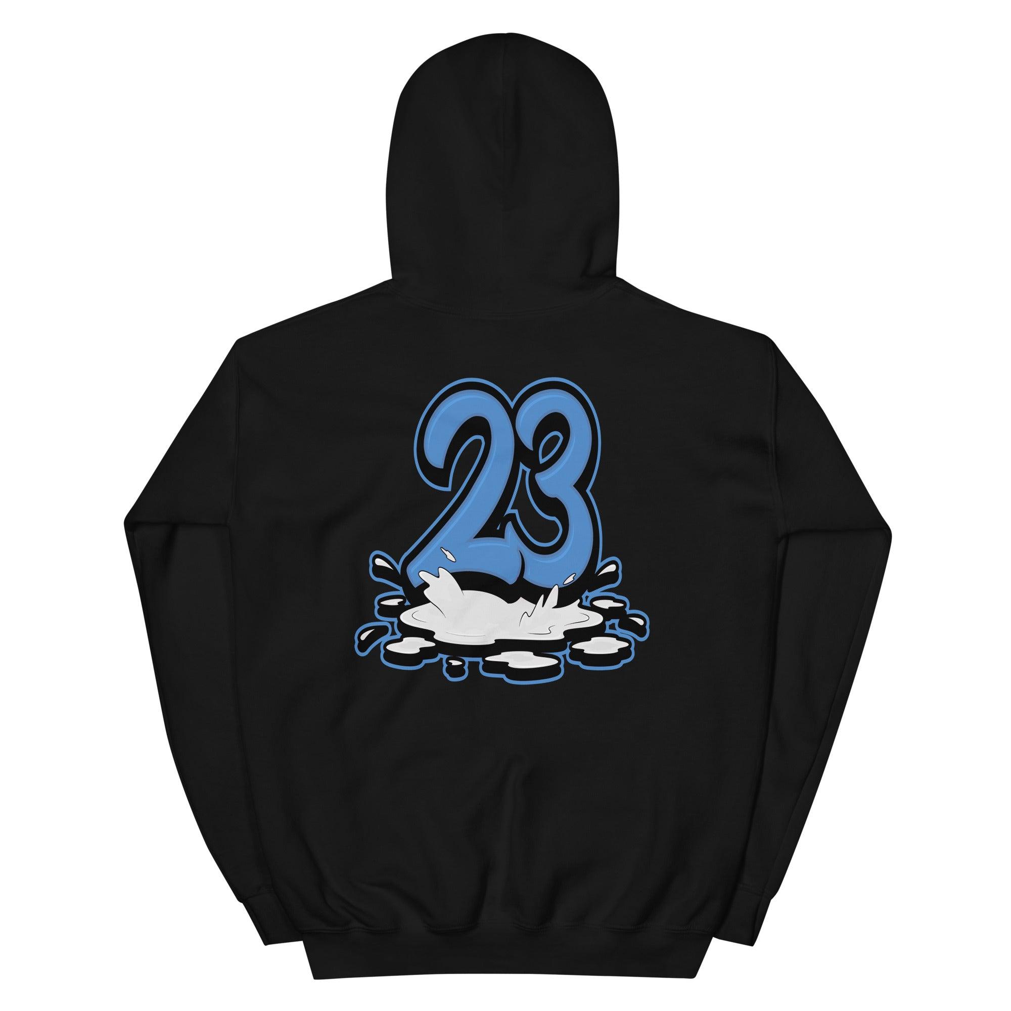 Black 23 Melting Hoodie AJ 1 Dark Marina Blue photo