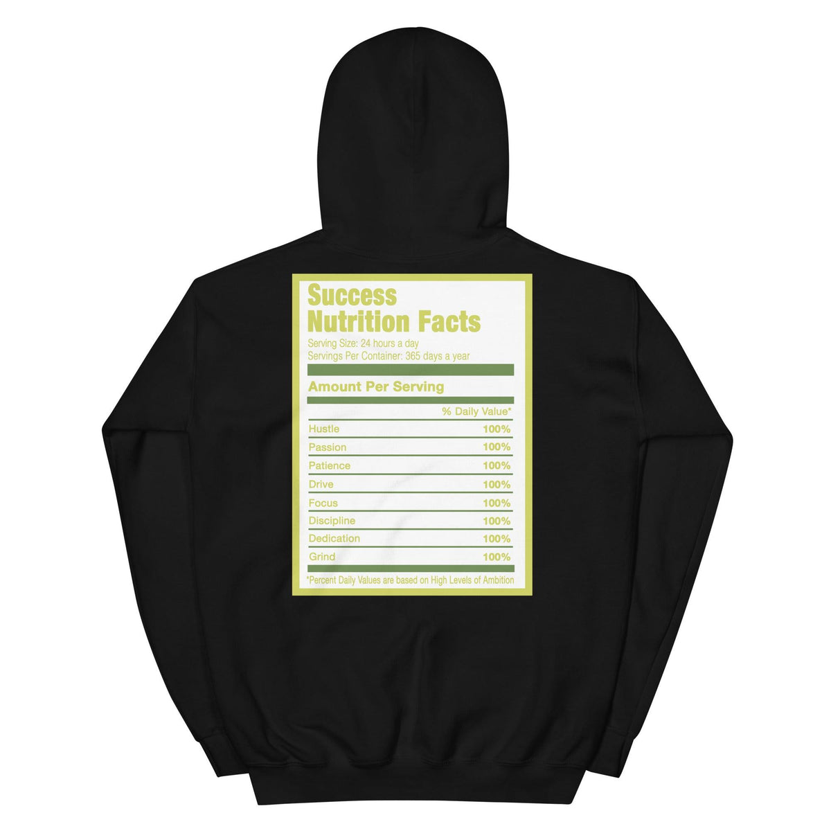 Black Success Nutrition Hoodie Nike SB Dunk Low Green Apple photo